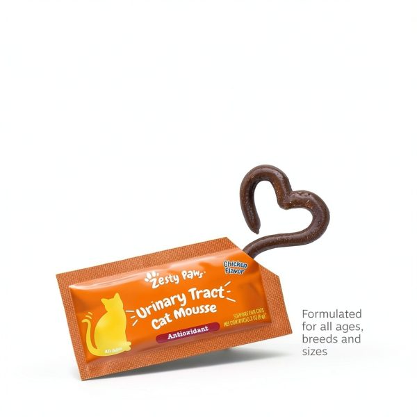 Zesty Paws Urinary Tract Cat Mousse Kidney Health Supplement-3