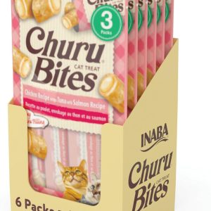 Inaba Cat Treats Soft Bites with Churu Filling for Cats-0