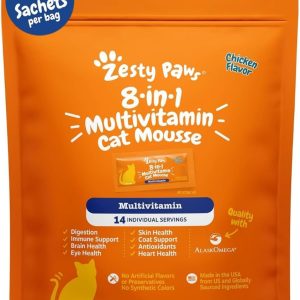 Zesty Paws Cat Mousse Multivitamin Supplement for Cats-0