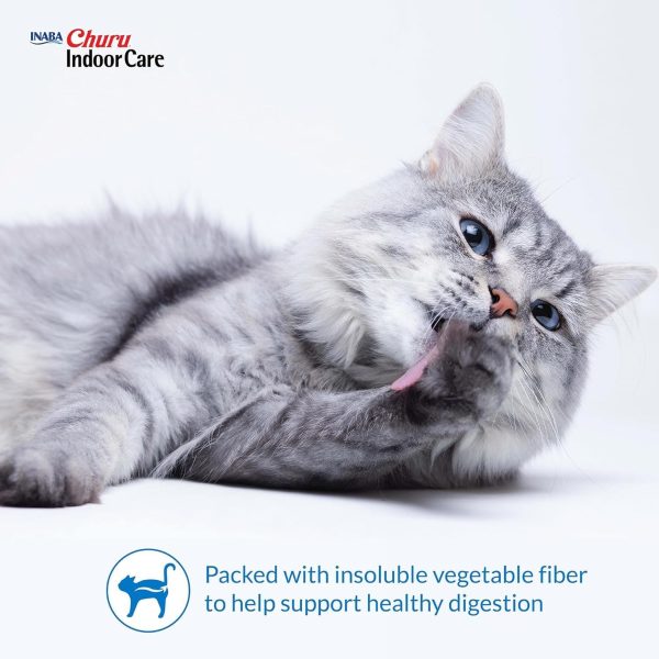 Inaba Churu Hairball Control Cat Treats Hydration Fiber-3