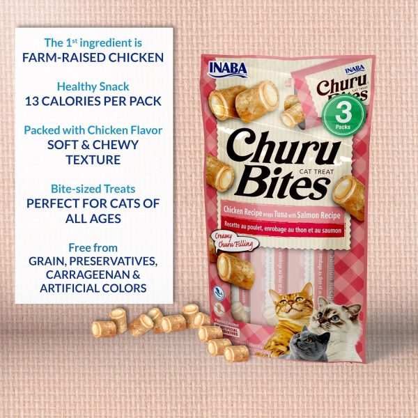 Inaba Soft Cat Treats Grain Free Moist Bites Variety Packs-3