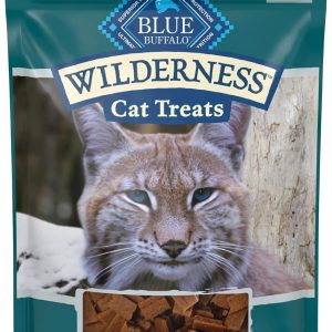 BLUE Wilderness Grain-Free Cat Treats Chicken Trout-0