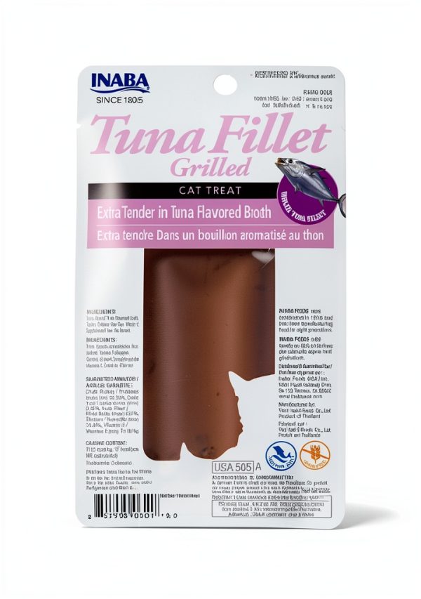 Inaba Tuna Cat Treats Hydrating Broth Soft Feline Snacks-1