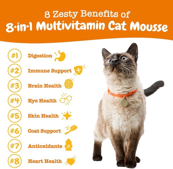 Zesty Paws Cat Mousse Multivitamin Supplement for Cats-1