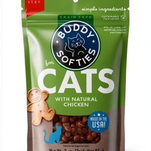 Buddy Biscuits Soft Cat Treats Natural Chicken Grain Free-0