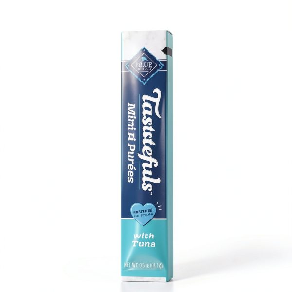 Blue Buffalo Tastefuls Mini Purées Cat Treats Topper Snack-2