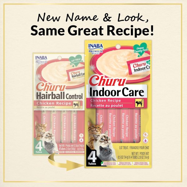 Inaba Churu Hairball Control Cat Treats Hydration Fiber-2