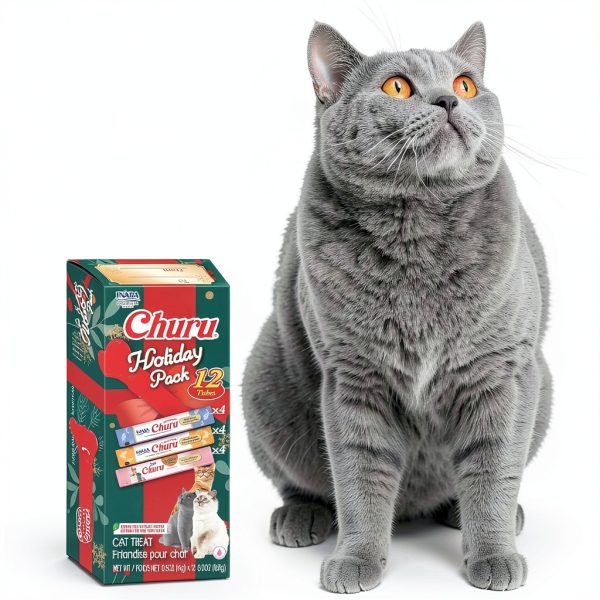 Inaba Churu Cat Treats Hydrating Tubes with Spoon-3