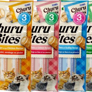 Inaba Soft Cat Treats Grain Free Moist Bites Variety Packs-0
