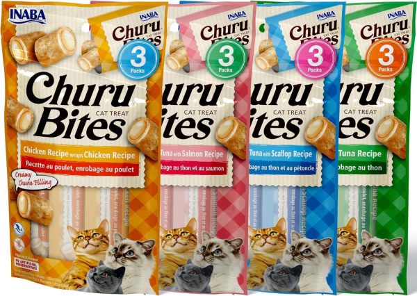Inaba Soft Cat Treats Grain Free Moist Bites Variety Packs-0