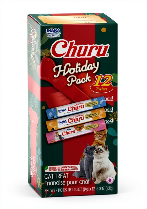 Inaba Churu Cat Treats Hydrating Tubes with Spoon-0