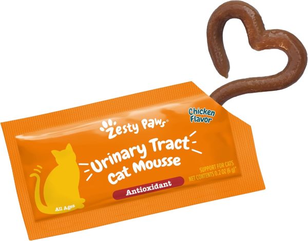Zesty Paws Urinary Tract Cat Mousse Kidney Health Support-5