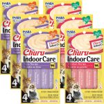 Inaba Churu Hairball Control Cat Treats Hydration Fiber-0