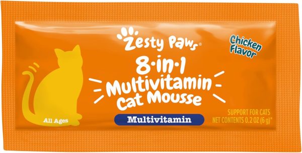 Zesty Paws Cat Mousse Multivitamin Supplement for Cats-5