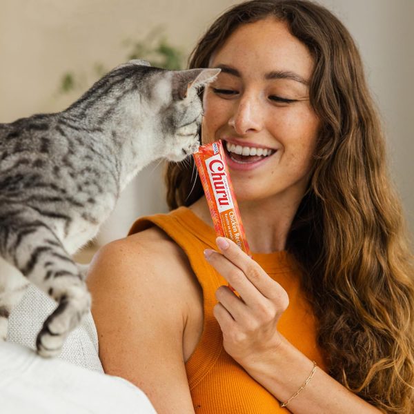 Inaba Churu Cat Treats Hydrating Lickable Tubes Natural-7