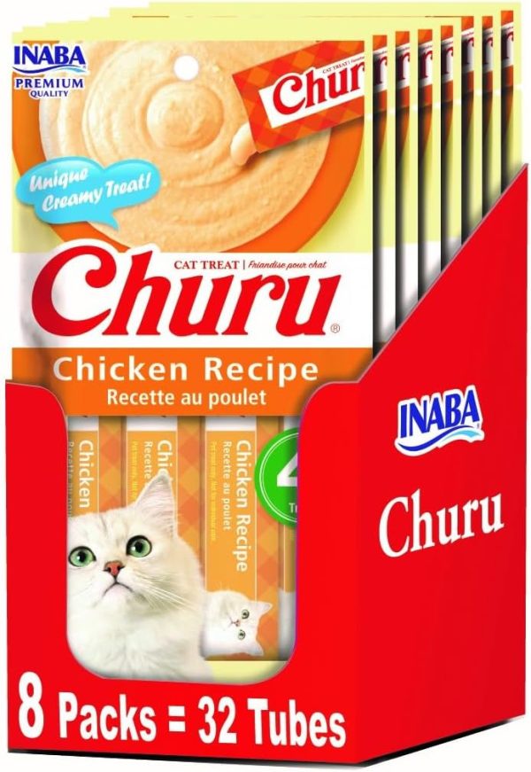 Inaba Churu Cat Treats Hydrating Lickable Tubes Variety-0