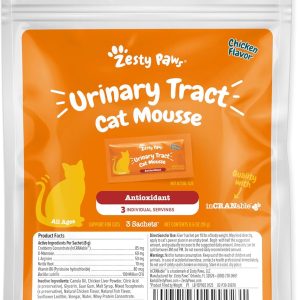 Zesty Paws Urinary Tract Cat Mousse Kidney Health Support-0