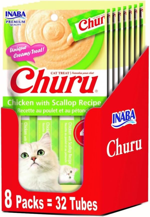 Inaba Churu Cat Treats Hydrating Lickable Tubes Variety-0