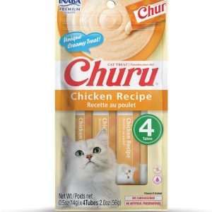 Inaba Churu Cat Treats Hydrating Lickable Tubes Natural-0