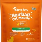 Zesty Paws Hairball Cat Squeeze Treats for Gut Health-0