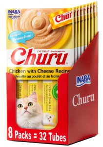 Inaba Cat Treats Hydrating Puree Tubes Farm Raised Chicken-0