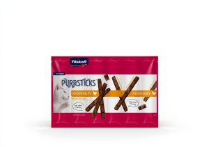Vitakraft Chicken Purrsticks Cat Treats Natural Meat-0