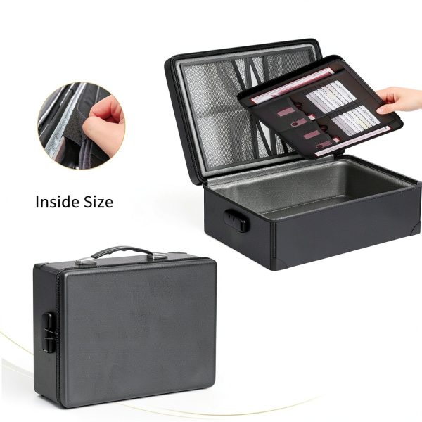 DocSafe Fireproof Document Box Black Professional-3