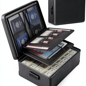 DocSafe Fireproof Document Box Black Professional-0