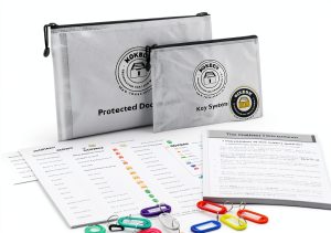 The Nokbox Lite Estate Organizer Box with Checklist System NBL01-0