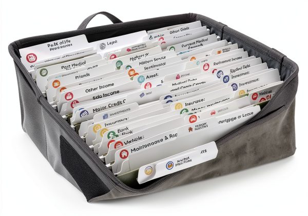 The Nokbox Lite Estate Organizer Box with Checklist System NBL01-2