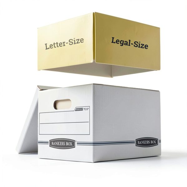 Bankers Box File Storage Box with Lift Off Lid White Blue 12 Pack-2