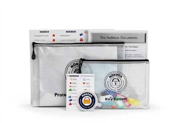 The Nokbox Lite Estate Organizer Box with Checklist System NBL01-1