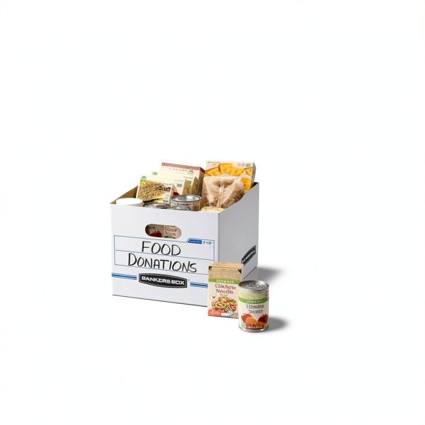 Bankers Box White Cardboard File Box with Lid 30 Pack-4